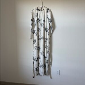 Floral Long Sleeve Maxi Dress